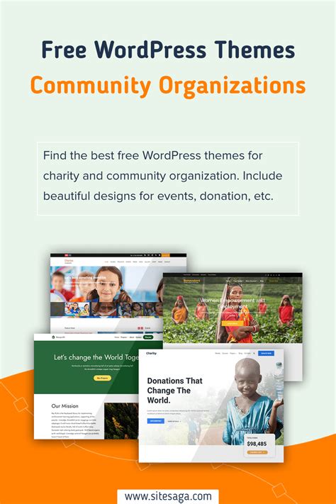 free wordpress themes for nonprofits|23 Free WordPress Themes for Community Organizations in .
